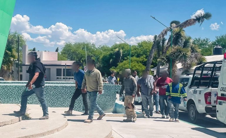  Localizan con vida a los siete trabajadores desaparecidos en Matehuala