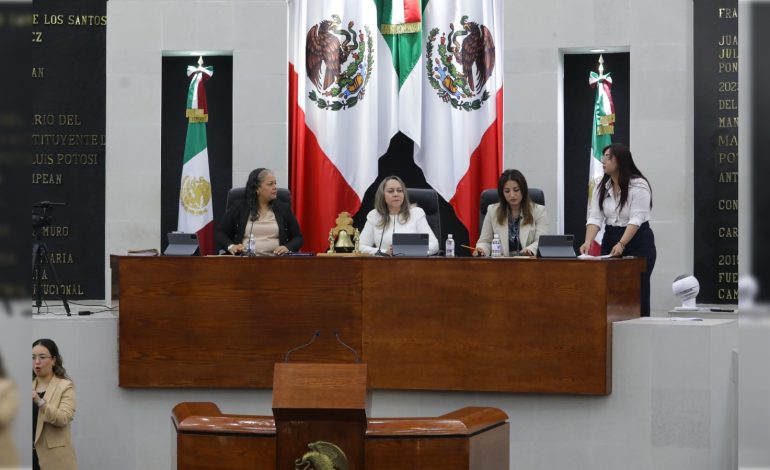  Congreso de SLP amplía seis meses el plazo para resolver veto del Ejecutivo a reforma electoral