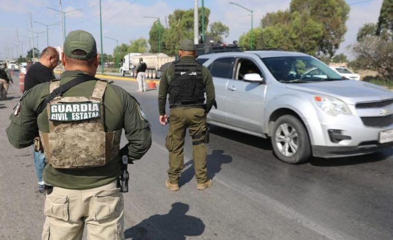  Vinculan a proceso a 3 elementos de la GCE por enfrentamiento en Matehuala e inician expediente interno