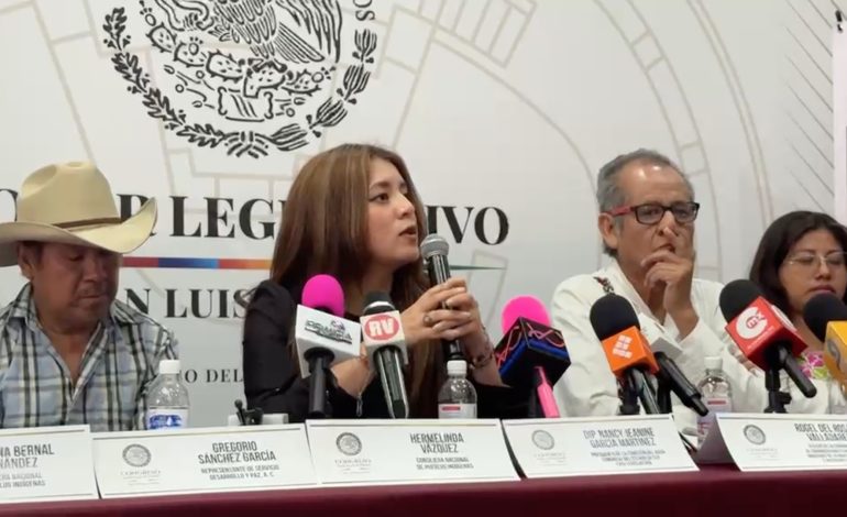  Video | Diputada anuncia exhorto impulsado por comunidades de la Huasteca contra el fracking