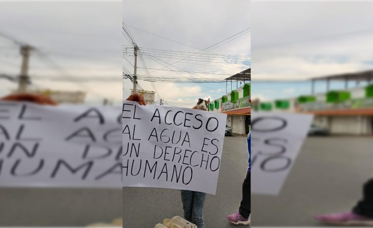  Colonos de Satélite exigen solución de fondo a desabasto de agua