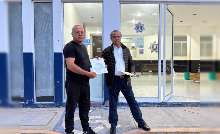  Designan nuevo mando de la Policía Municipal de Matehuala tras más de dos semanas sin titular