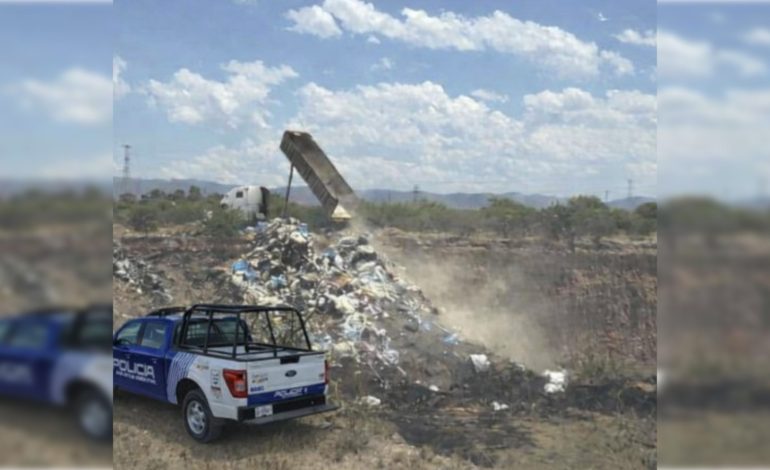  Detectan y clausuran tiradero clandestino en La Pila