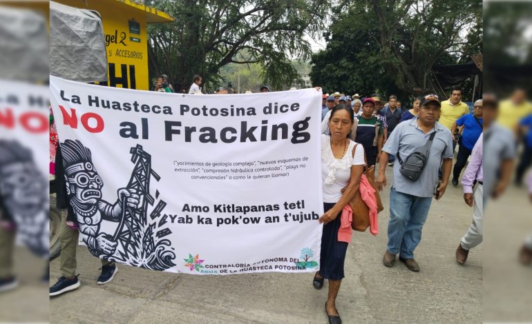  Fracking en la Huasteca Potosina implica el sacrificio de los pueblos originarios: COCIHP