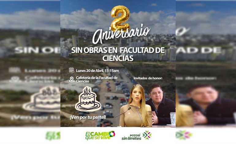  Obras en Facultad de Ciencias cumplen 2 años sin avances, estudiantes anuncian anti festejo