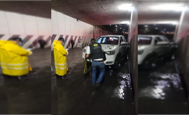  Protección Civil Estatal atendió sola la emergencia por lluvias en SLP, afirma Gallardo