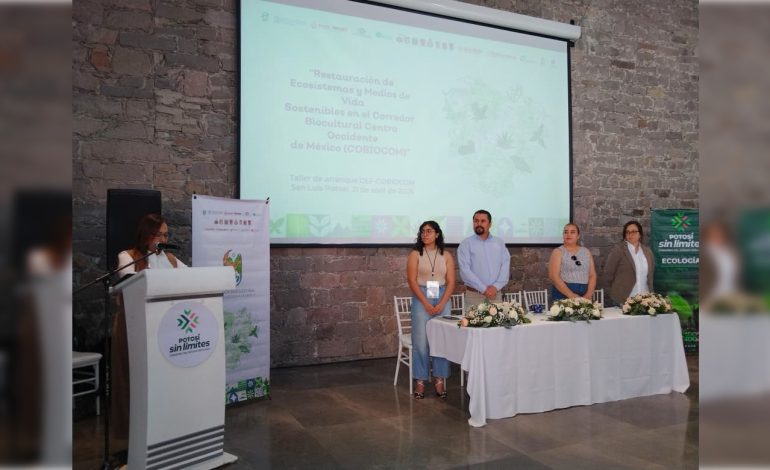  Inicia taller de restauración de ecosistemas en corredor biocultural
