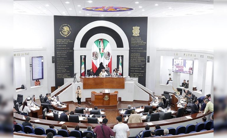  Persiste baja productividad legislativa en Congreso de SLP: INEGI