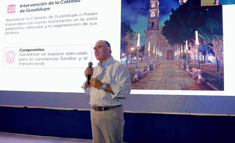  Galindo propone modelo “superior a las ciclovías” para el Centro Histórico