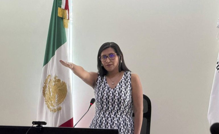  Patricia Santos asume como encargada de despacho del INE en SLP