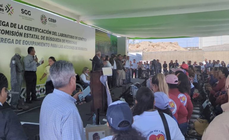  Gobierno de SLP dará recompensa de un millón de pesos por datos sobre personas desaparecidas