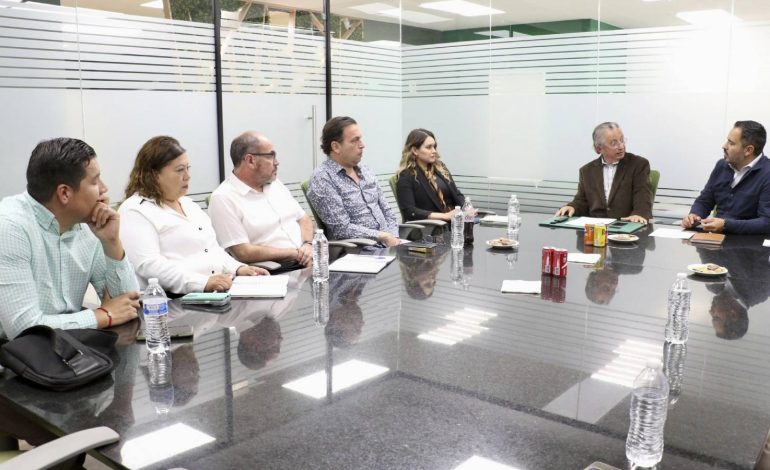  PVEM sostiene reunión con Fabián Espinosa tras asumir presidencia del CPC del SEA