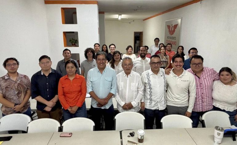  Tras reunión con el PVEM, Fabián Espinosa ahora se acerca a Movimiento Ciudadano