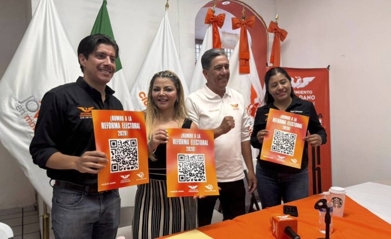  Video | Movimiento Ciudadano presenta paquete de propuestas rumbo a reforma electoral
