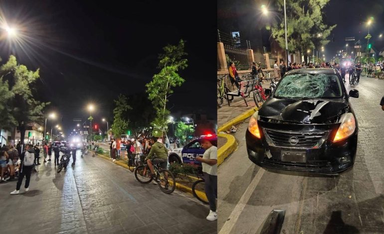  Tras siniestro ciclista en Carranza, activistas denuncian crisis vial en SLP