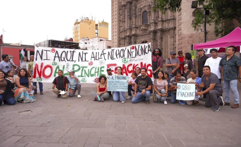  Realizan Jornada Antifracking por el Día Mundial del Medio Ambiente