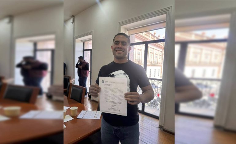  Video | Carlos Arreola pide licencia del Congreso y entra de lleno al proceso interno de Morena