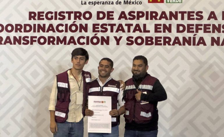  Seis aspirantes de SLP se registran en una de las jornadas más breves del proceso interno de Morena
