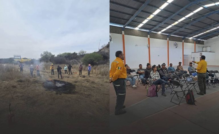  ANP Sierra de San Miguelito conforma brigada de contingencias ambientales en Palmar Segundo