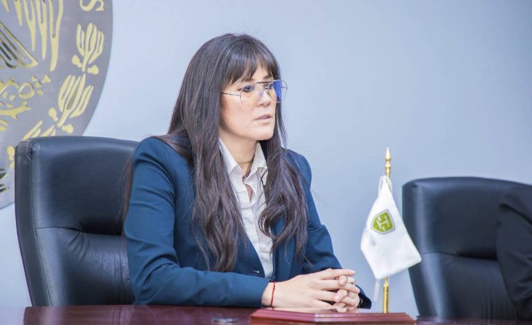  Mónica Lárraga asume presidencia del Órgano de Administración Judicial