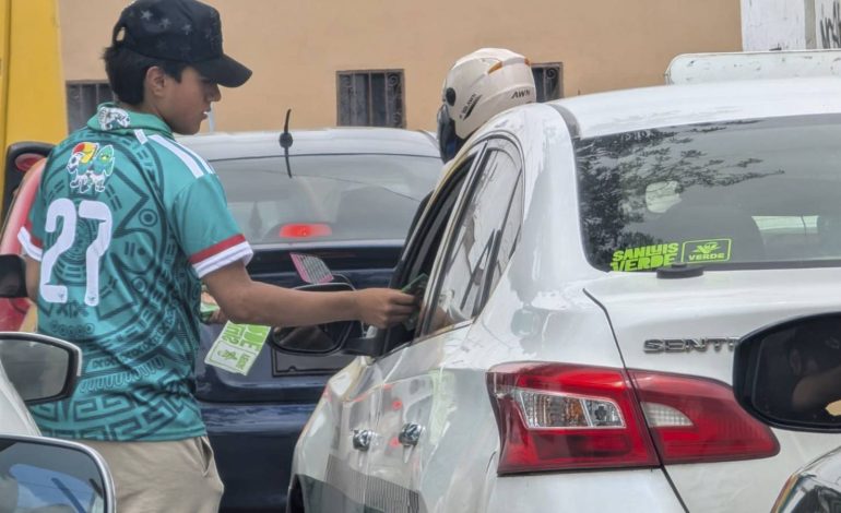  Propaganda del Partido Verde reaparece en taxis y camiones pese a prohibición