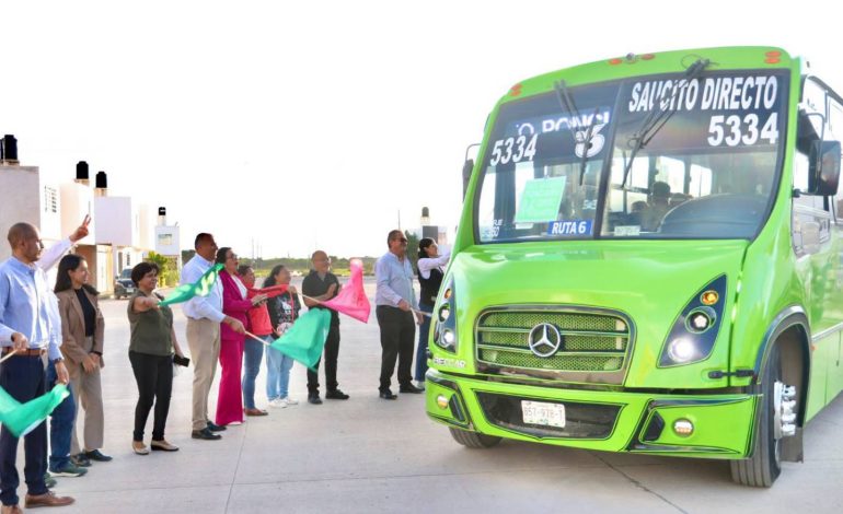  Anuncian nuevas extensiones de rutas de transporte público hacia Cerro de San Pedro
