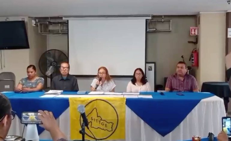 Video | SITTGE analiza acudir nuevamente a la OIT y a la SCJN tras negativa de toma de nota