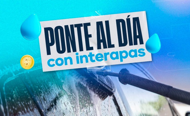  Congreso revisará reforma para extender el programa “Ponte al Día” del Interapas