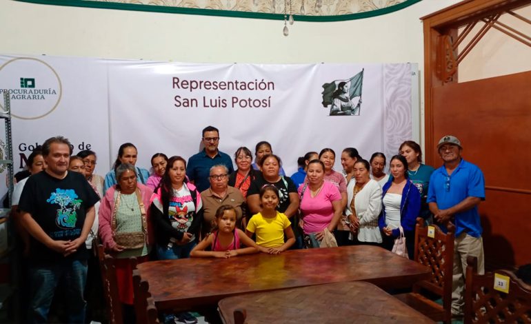  Habitantes de Cerro Gordo piden apoyo a Procuraduría Agraria para defender su territorio