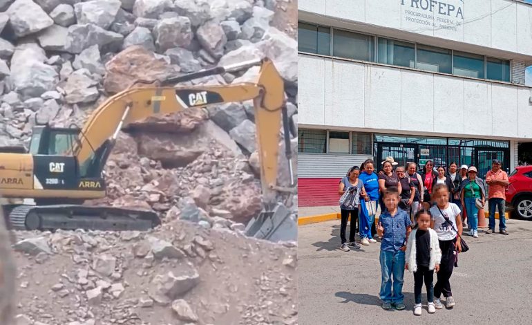  Habitantes de Cerro Gordo presentan denuncia ante Profepa