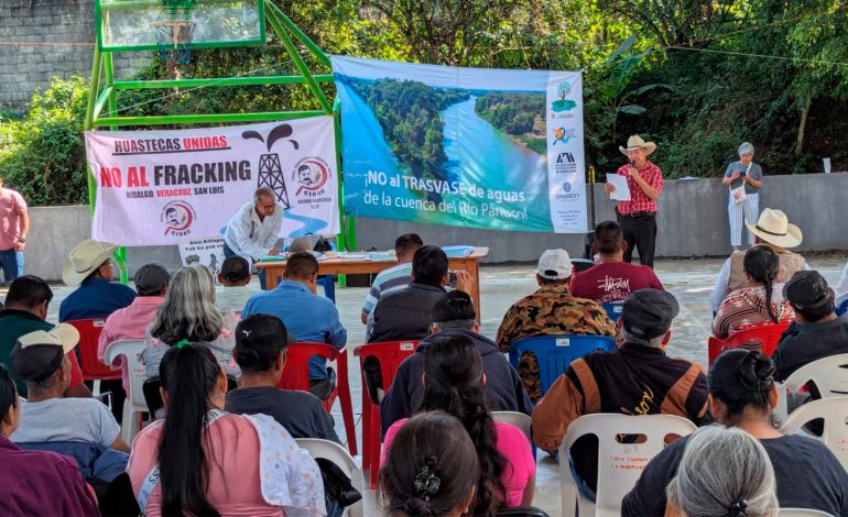  Consejeros tének y nahua buscan prohibición del fracking y audiencia con Sheinbaum Pardo