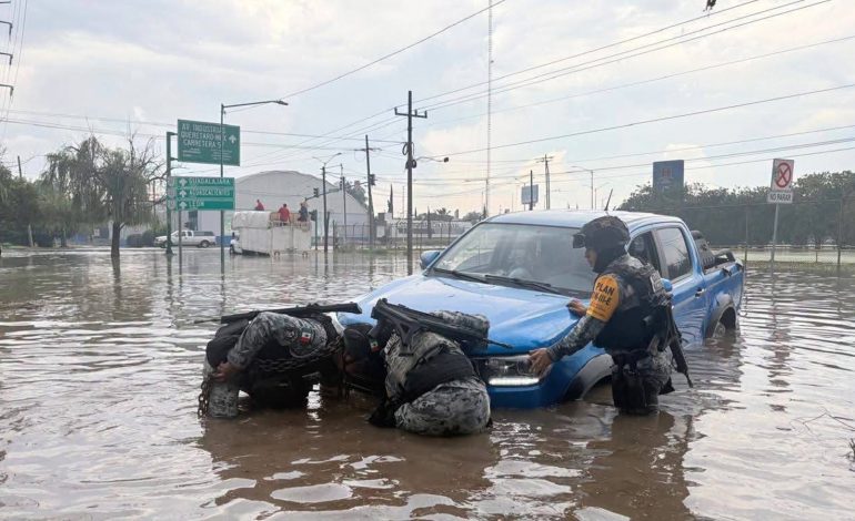  CEA descarta desbordamiento de presas tras tromba