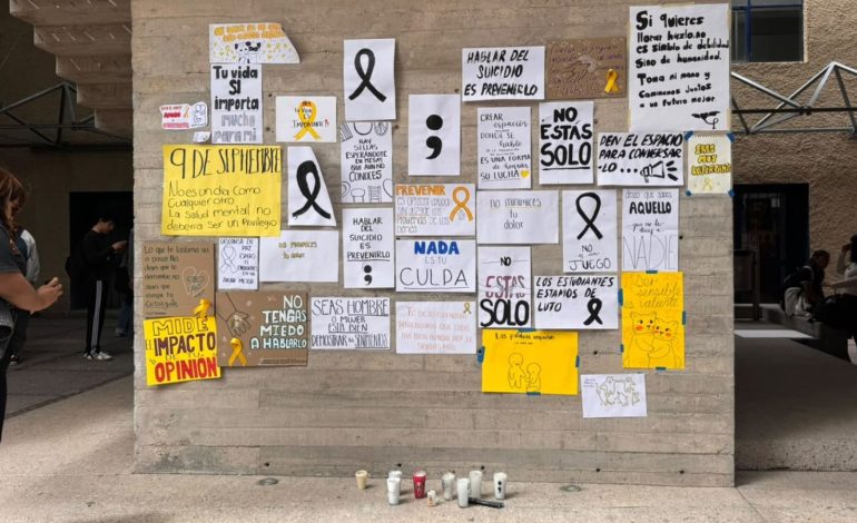  “No somos un número más”: estudiantes de la UASLP marchan por atención a la salud mental