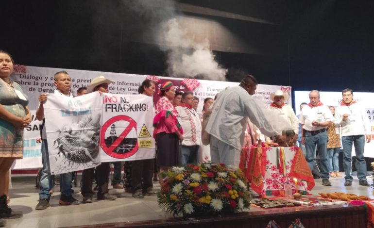  Comunidades indígenas denuncian irregularidades de la consulta de la LGDHPIA.