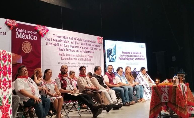 Iniciativa de la LGDHPIA, coarta la autonomía y la libre determinación indígena: OIM