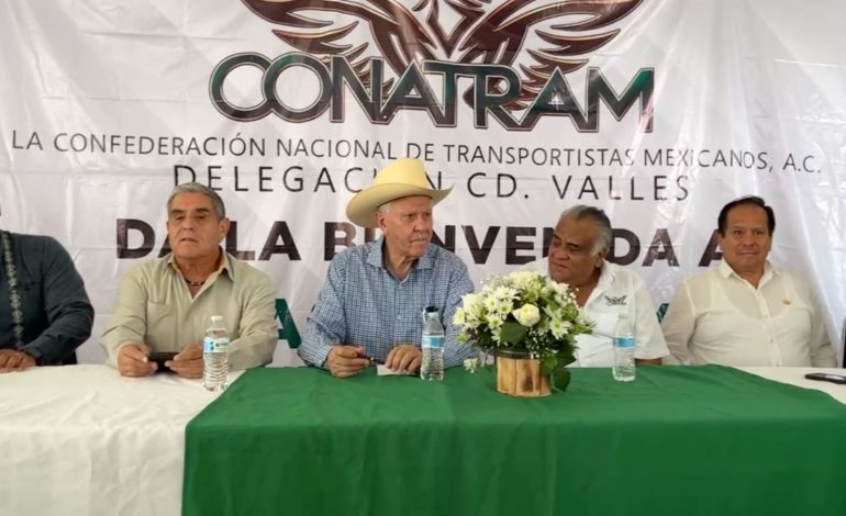  Transportistas piden coordinación para atender extorsiones y robos en carreteras de SLP