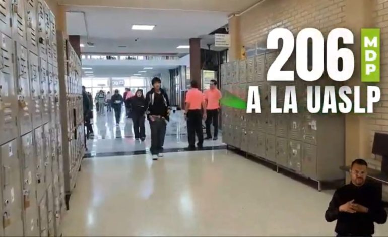  Gobierno presume pago atrasado e incompleto a la UASLP como logro en quinto informe