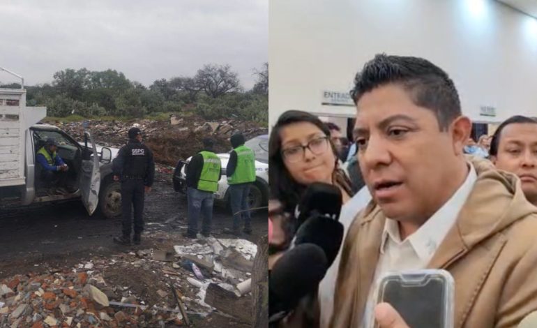  Gobernador niega que trabajadores de Seduvop tiraran basura