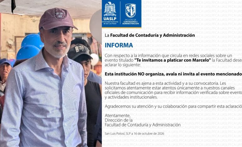  FCA se deslinda de evento con aspirante panista Marcelo de los Santos Anaya