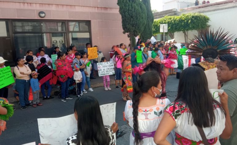  Comunidades indígenas denuncian discriminación de la CEDH y exigen que se resuelvan sus quejas