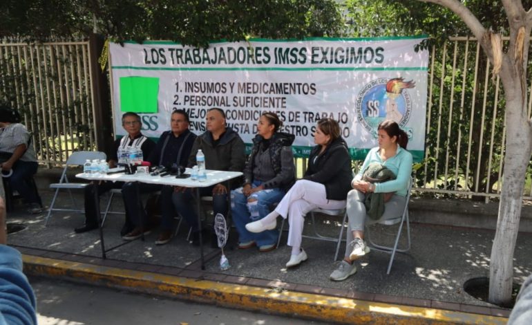  Disidencia del IMSS en SLP exige cambios en el sindicato y un Congreso Nacional Extraordinario